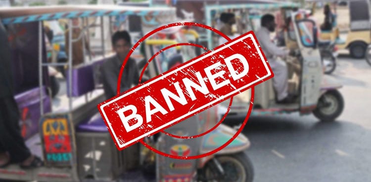 Karachi Restricts Rickshaw Movement on 25 Key Corridors to Improve Urban Mobility.