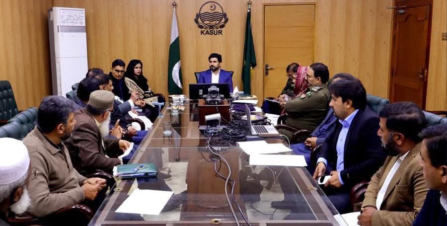 Kasur Administration Finalises Ramazan Bazaar Plan to Regulate Markets and Public Spaces.